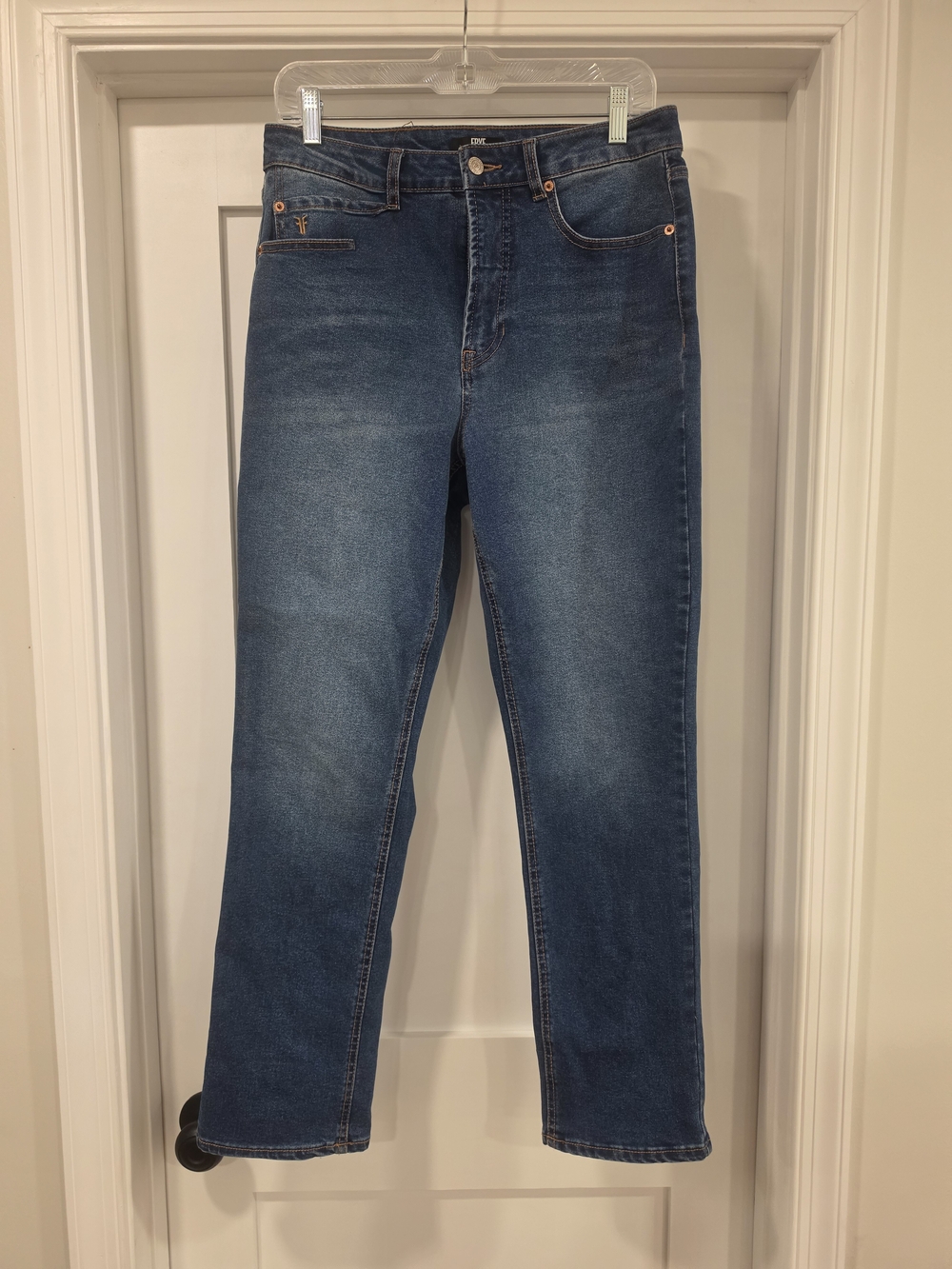 Frye Straight-Leg Denim Jeans
